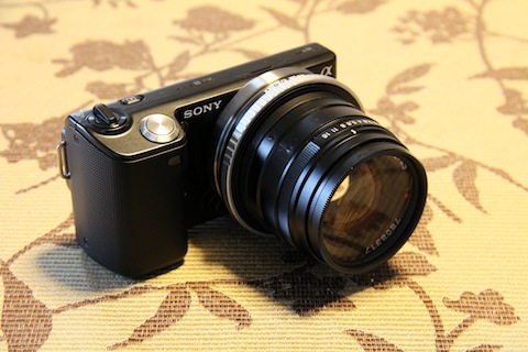 NEXとPlanar45mm.JPG